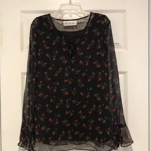 Motherhood Maternity Sheer Top